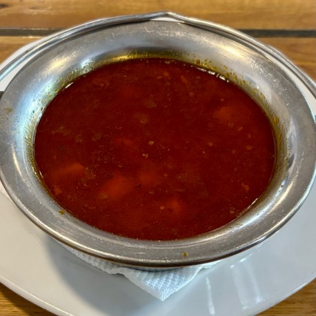 Marhapofa gulyás bogrács