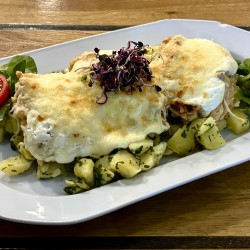 Zalai pontyfilé, petrezselymes burgonyával