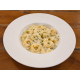 Húsos tortellini négy sajtos mártásban