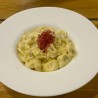 Húsos tortellini négy sajtos mártásban
